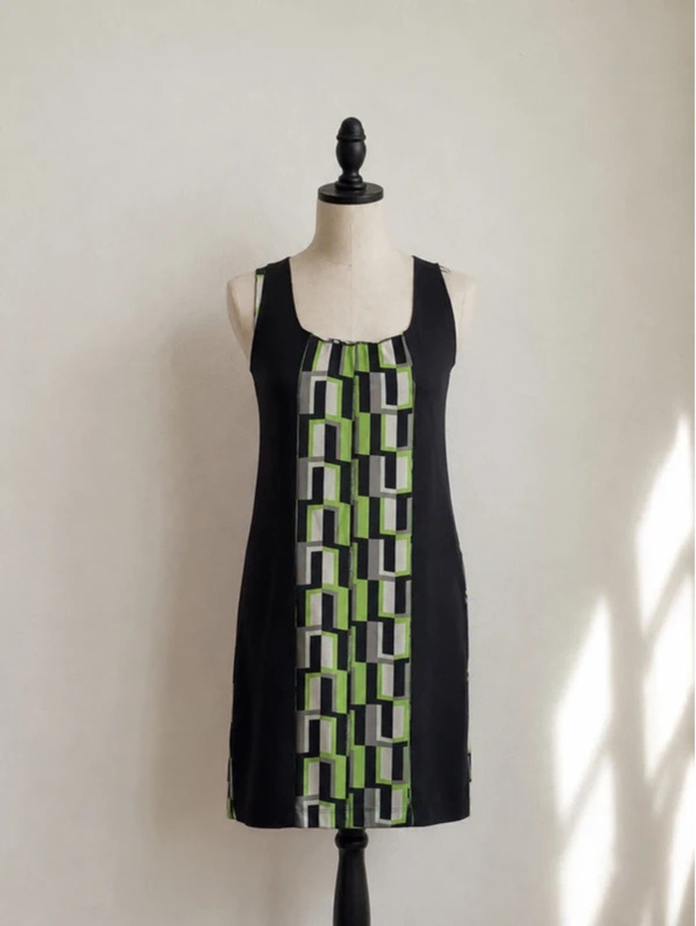 Punkautomatic NYC One-of-a-Kind Geometric Upcycled Dress M